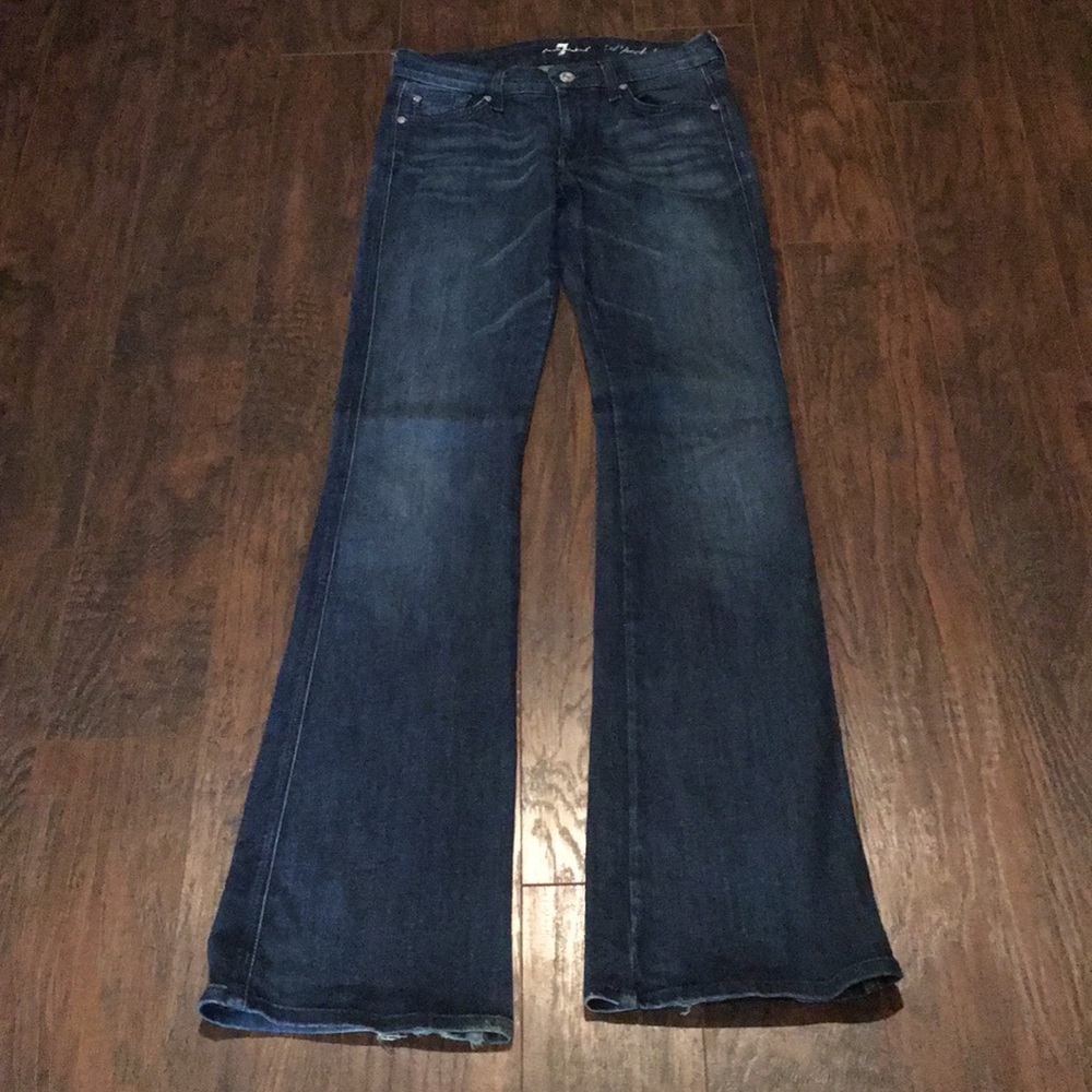Seven7 “A” Pocket Bootcut Jeans
